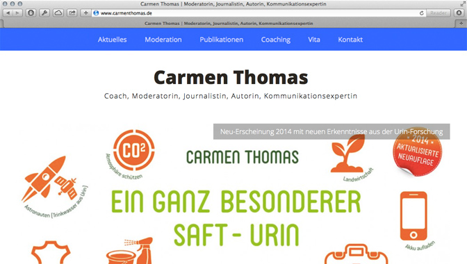 Website Carmen Thomas